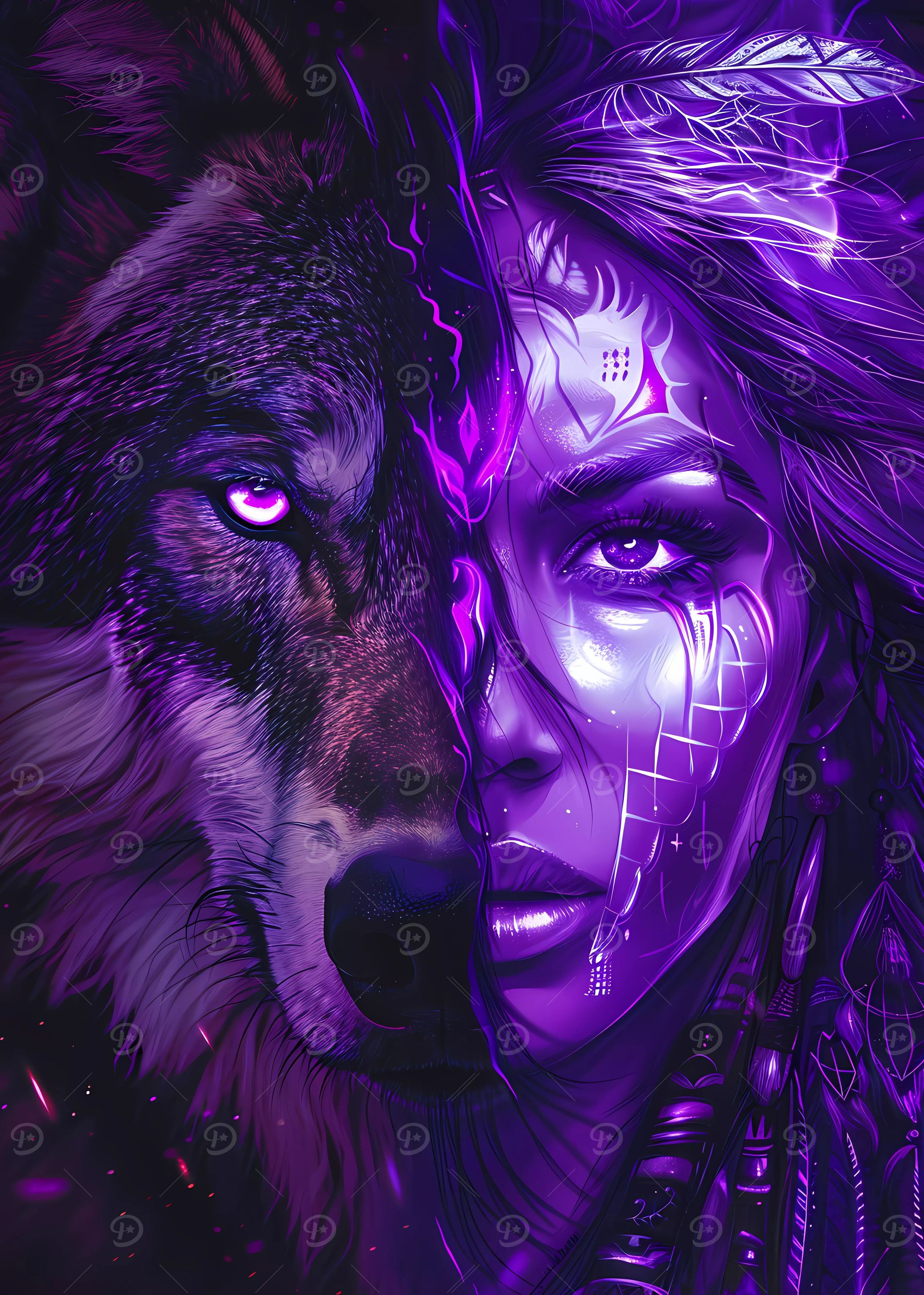 Purple Native American