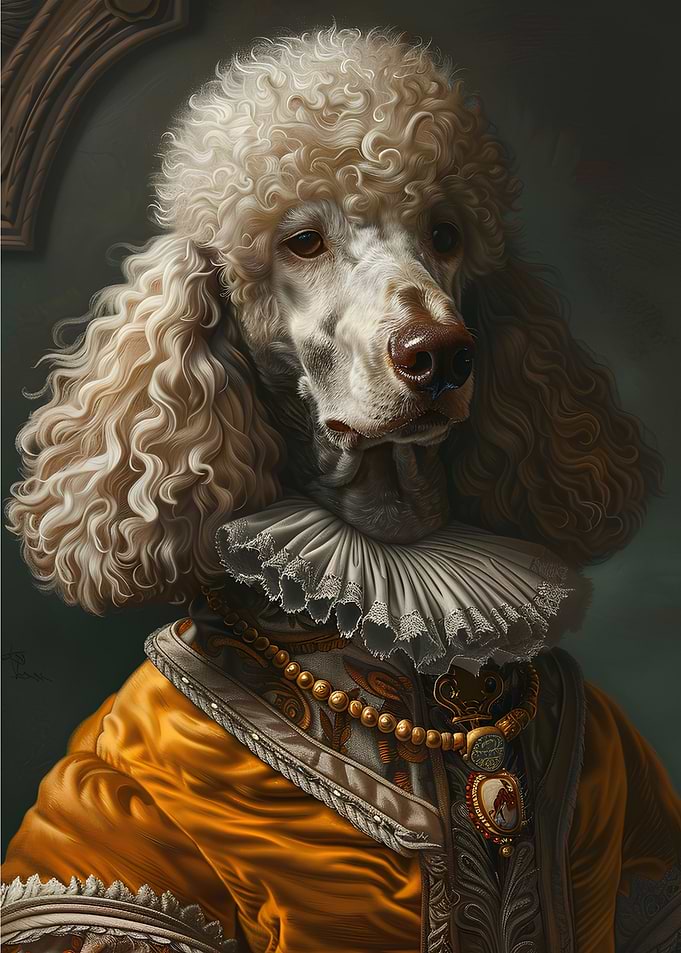 poodle dog Renaissance