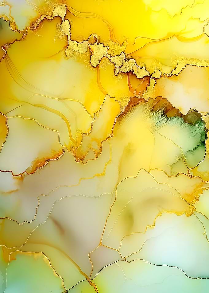 Abstract Alcohol Ink Art