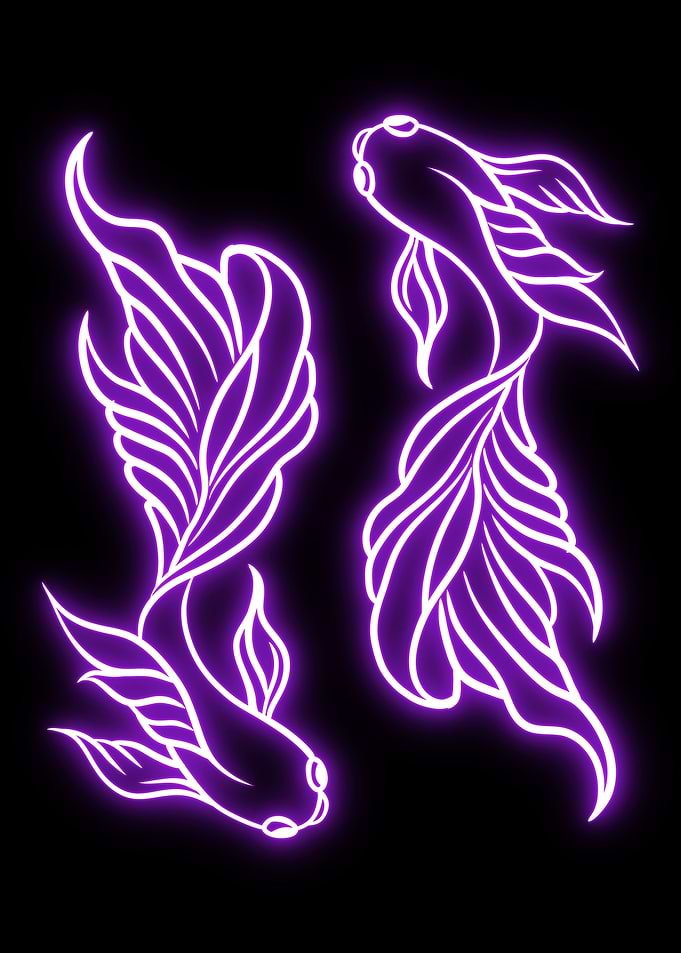 neon fish