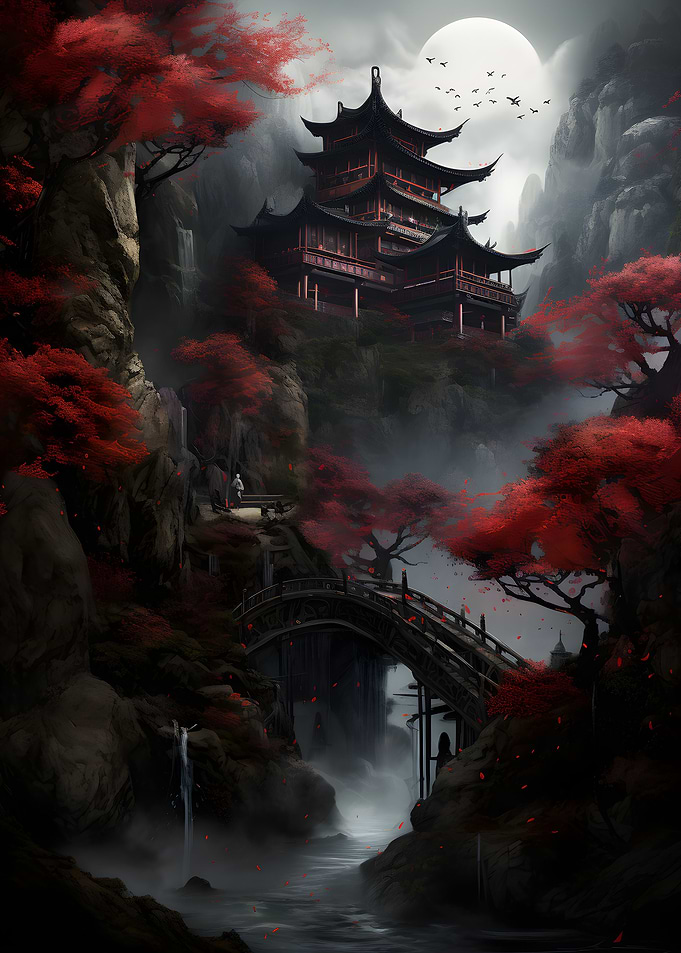 Japanese Landscape Water