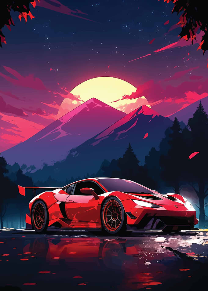 Ferrari and The Moonlight