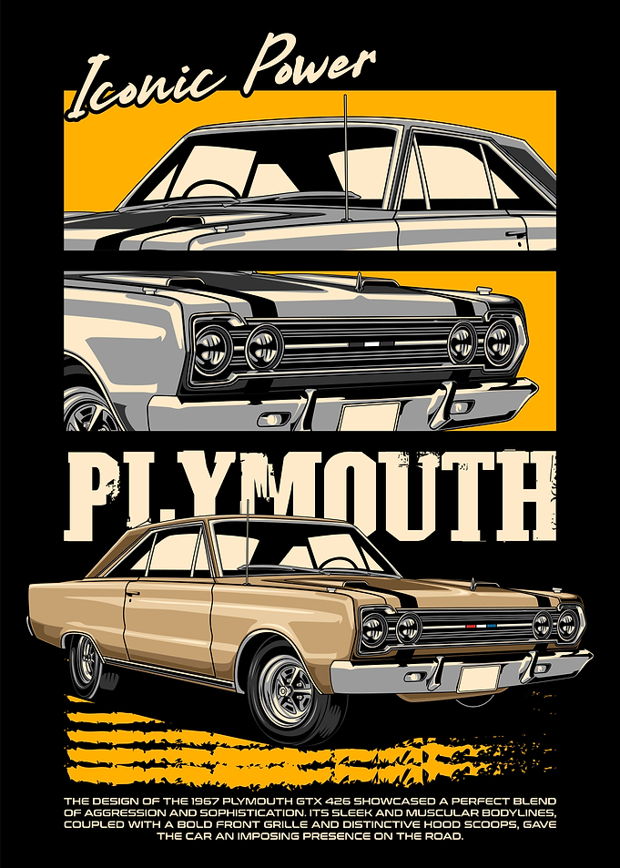Classic GTX 426 Muscle Car