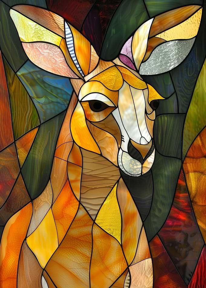 Kangaroo Animal Gold