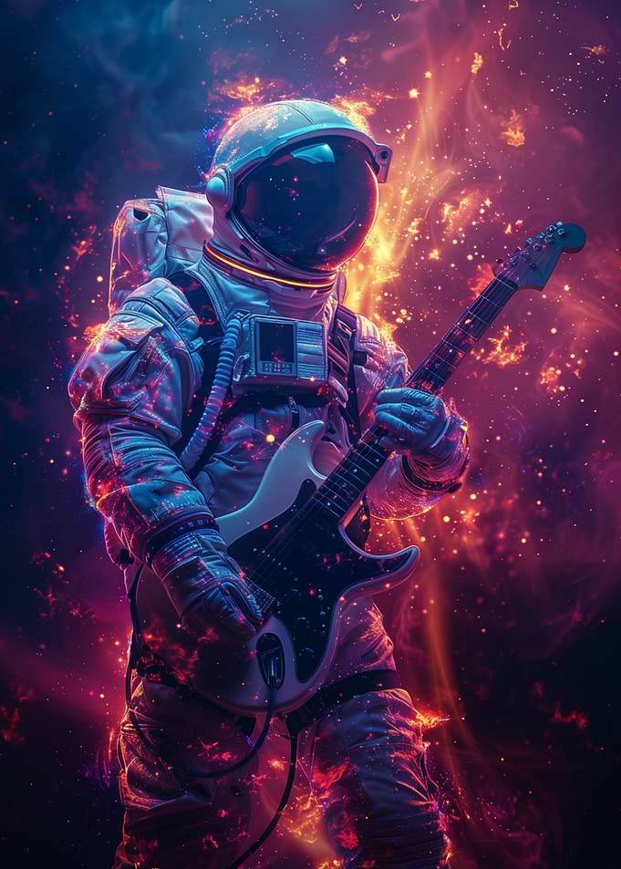 Astronaut Guitar