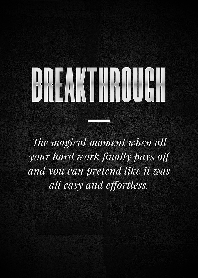 BREAKTHROUGH The magical
