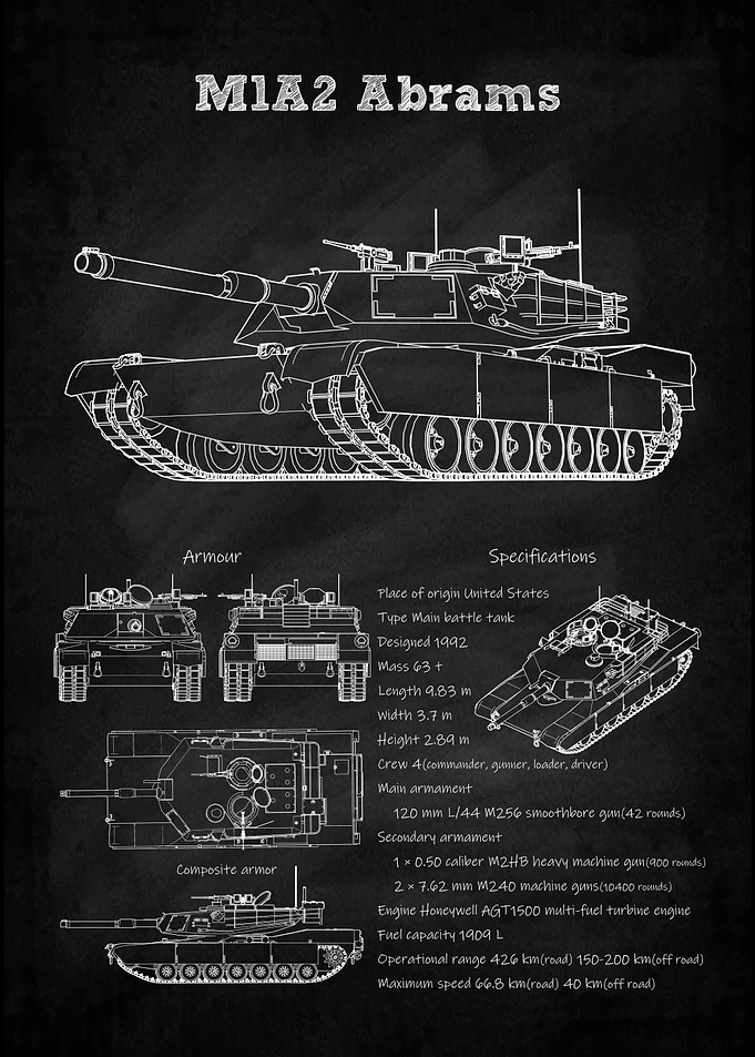 M1A2 Abrams tank US Army