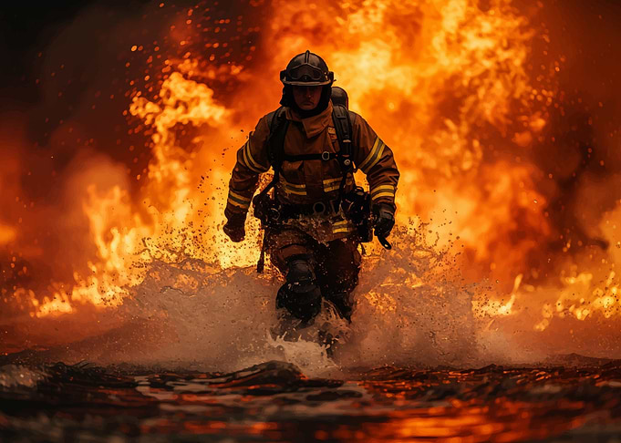 Firefighter Flame