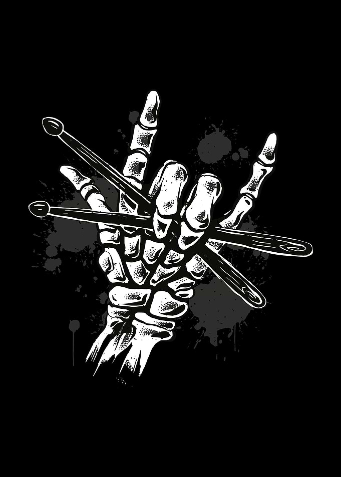 Skeleton Drumsticks