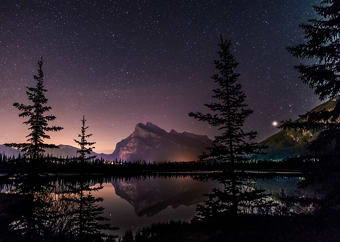 Nights cape Banff National