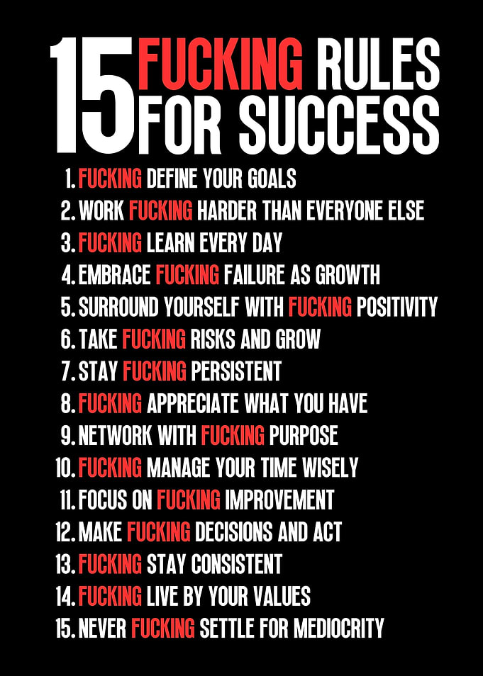 15 Rules For Success