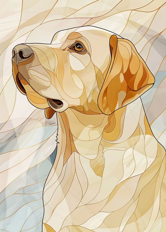 Dog Animal Gold