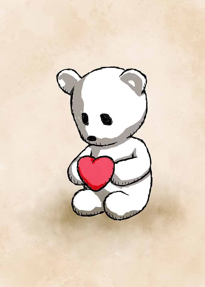 Teddy with Heart