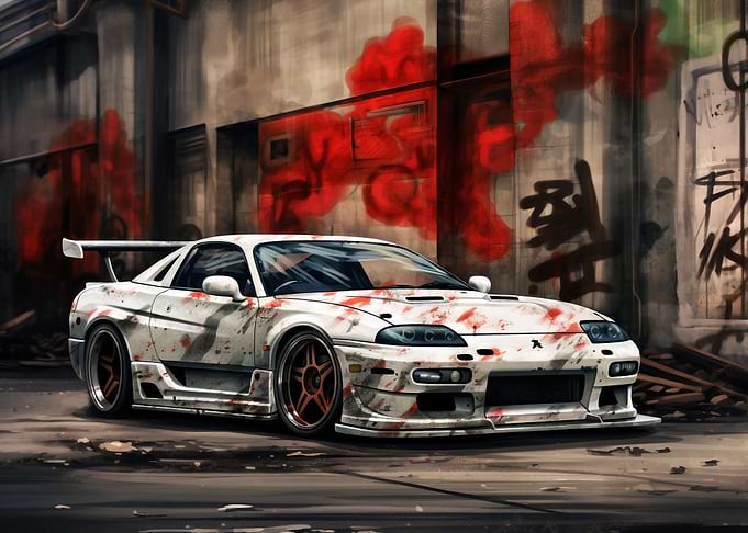 JDM car Mitsubishi 3000GT