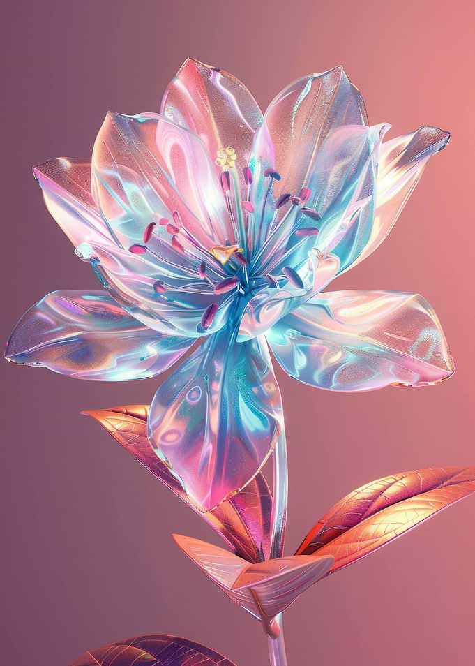 Dreamy 3D Pastel