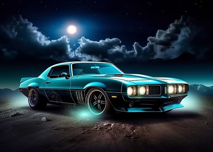 Muscle car 1969 Pontiac Fi