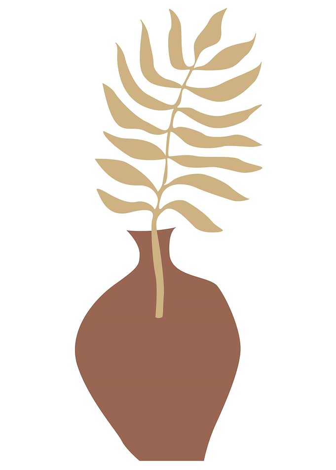 Boho Plant Poster 1
