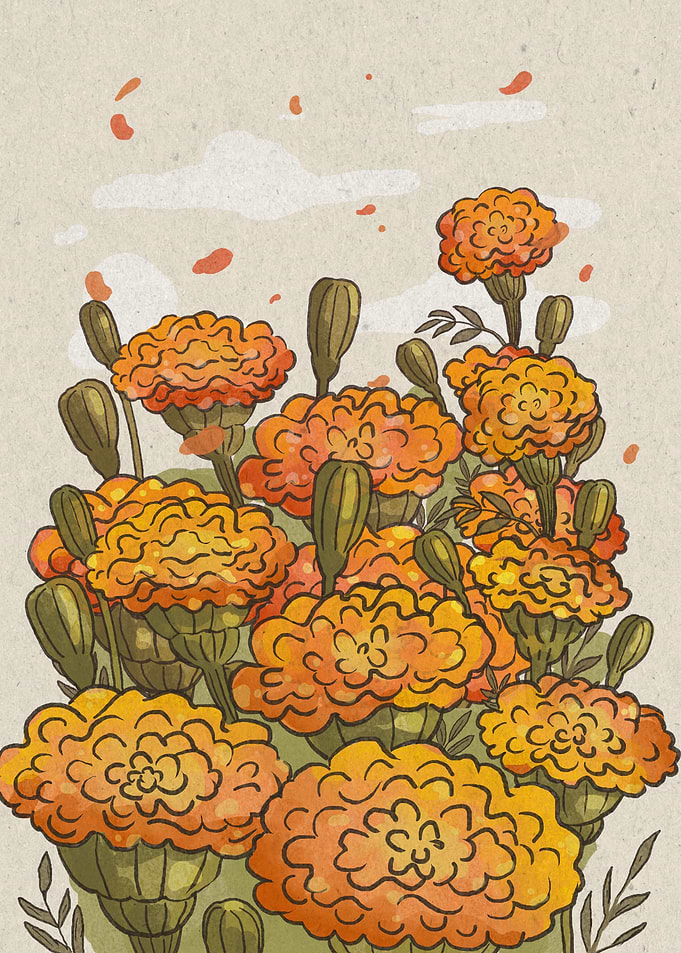 Simple Marigolds