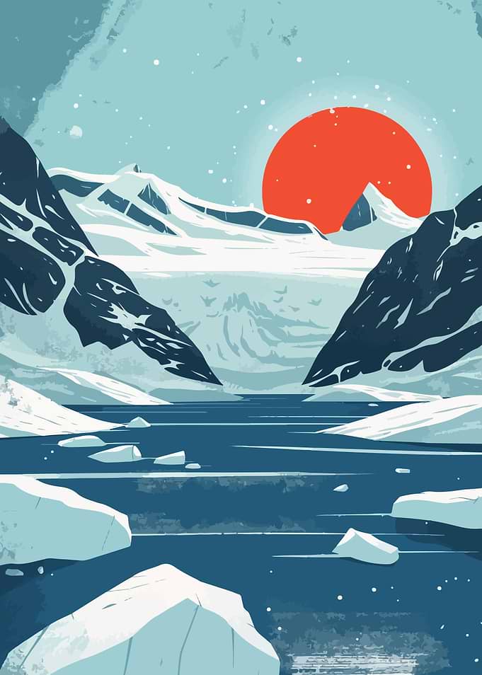 Alaska Minimalist Art