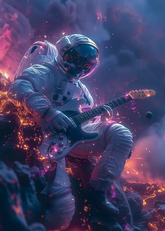 Astronaut Guitar