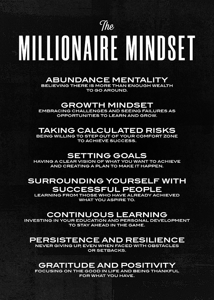 The Millionaire Mindset