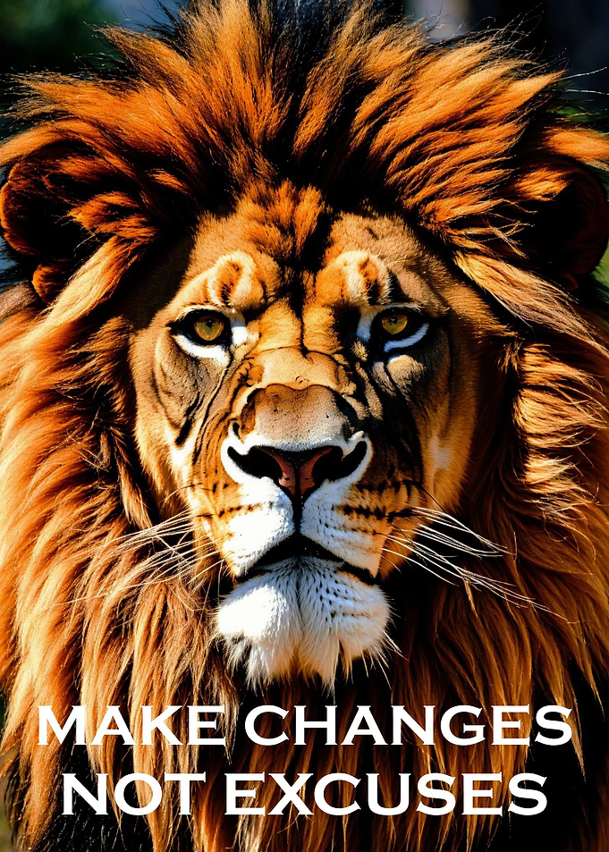 Lion Angry Face