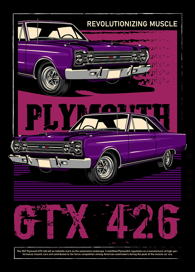 Classic GTX 426 Muscle Car