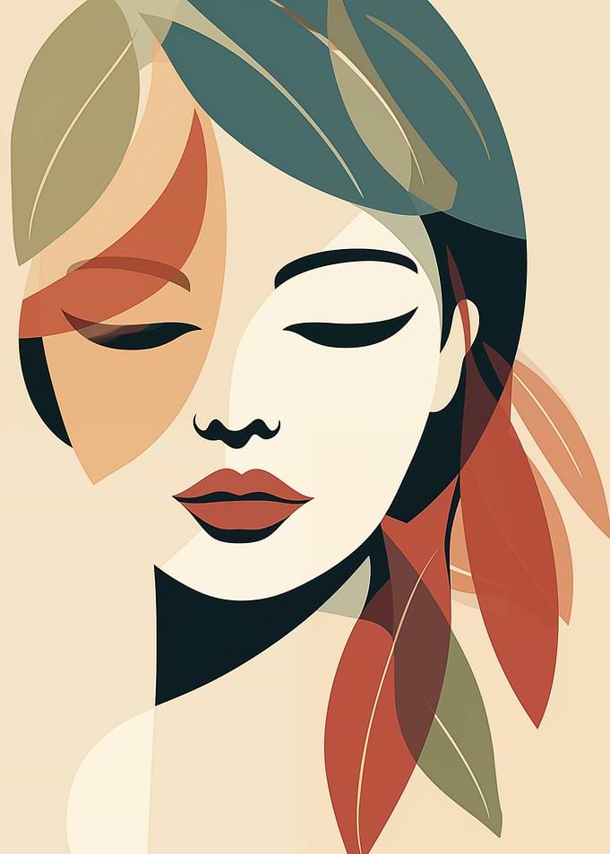 woman face