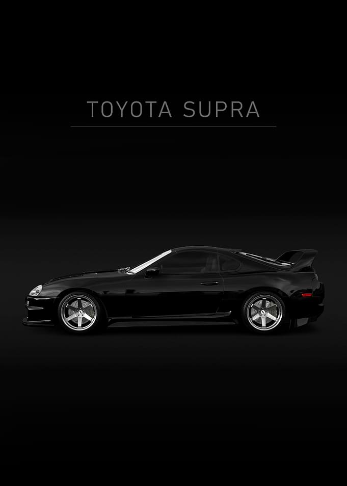 1994 toyota Supra art