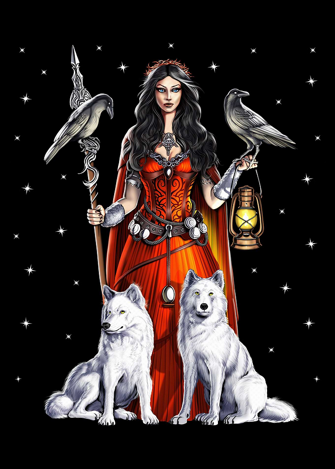Morrigan Celtic Goddess
