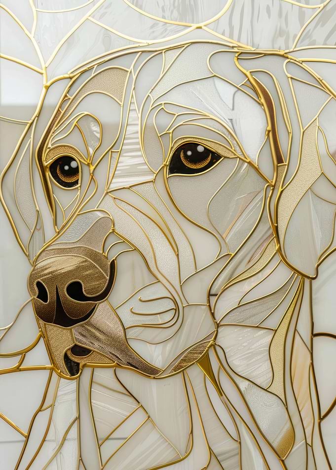 Dog Animal Gold