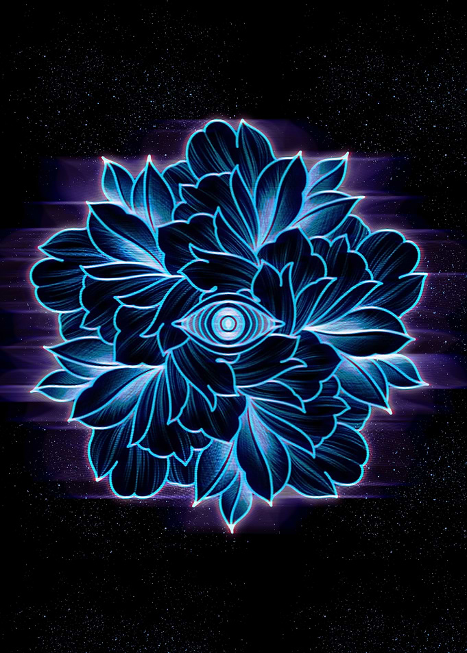 flower eyes