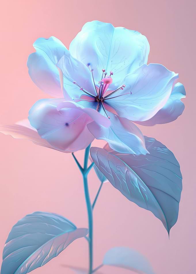 Dreamy 3D Pastel
