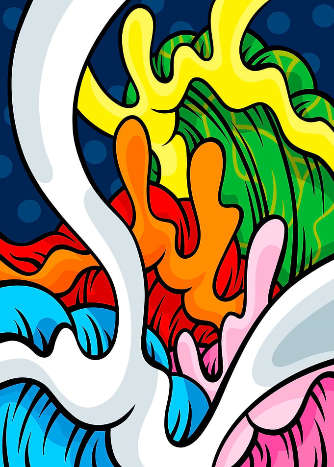 Fun pop art