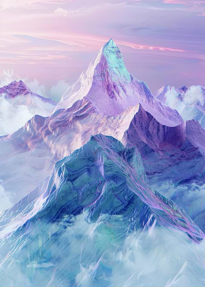 Dreamy 3D Pastel