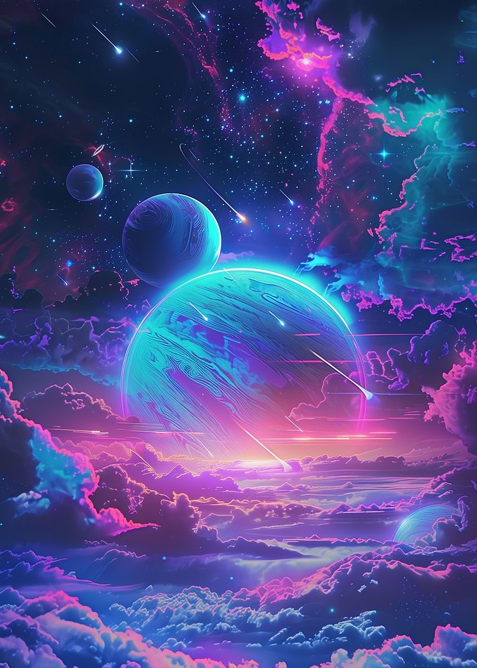 Wonderful Galaxy Space