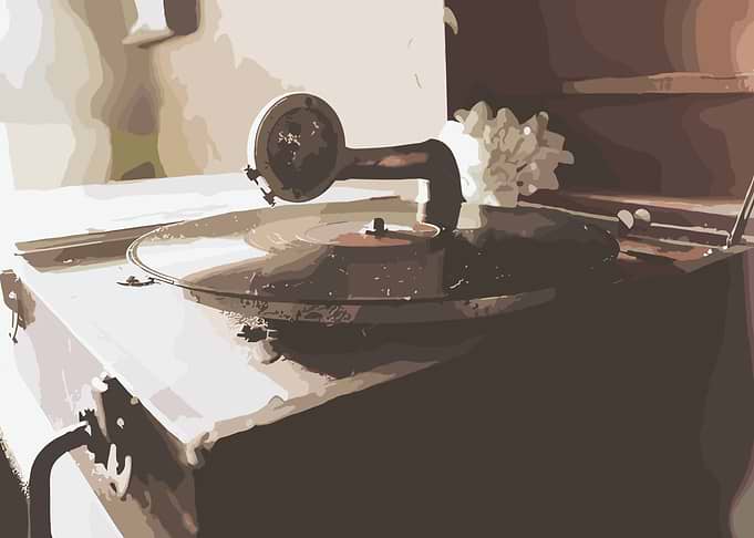Retro Vinyl Player