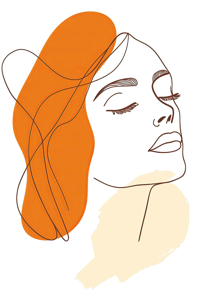 Abstract Woman Face