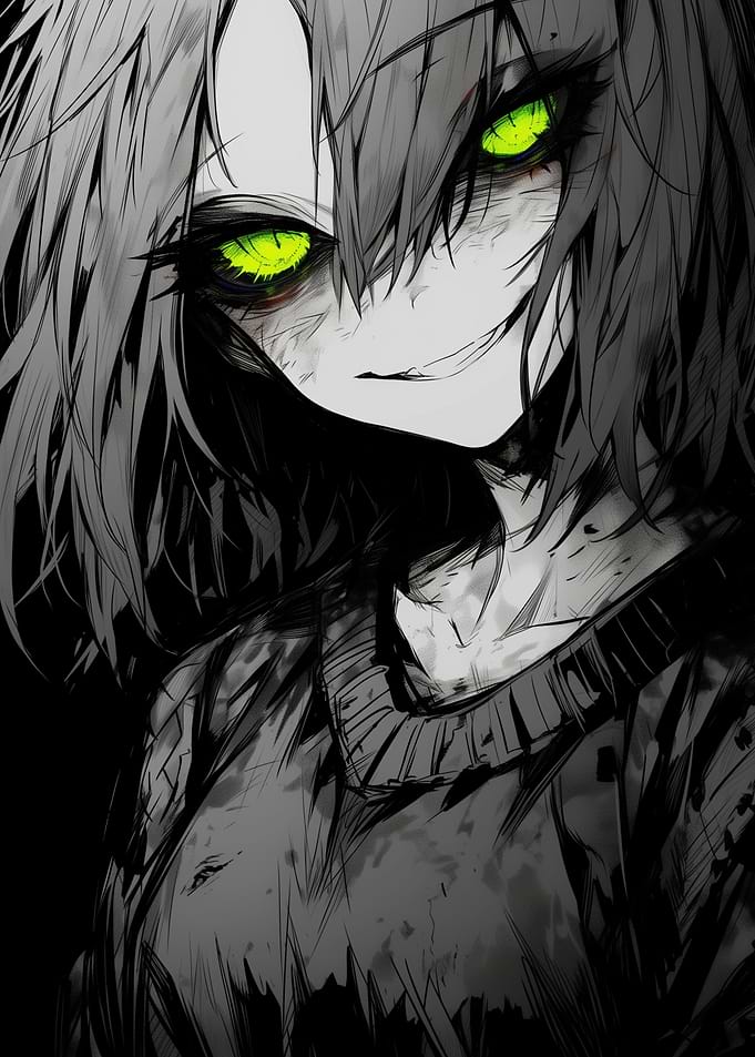 Green Eye Glow