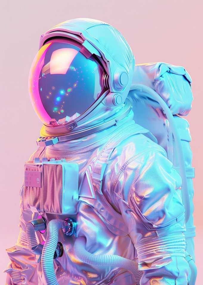 Dreamy 3D Pastel