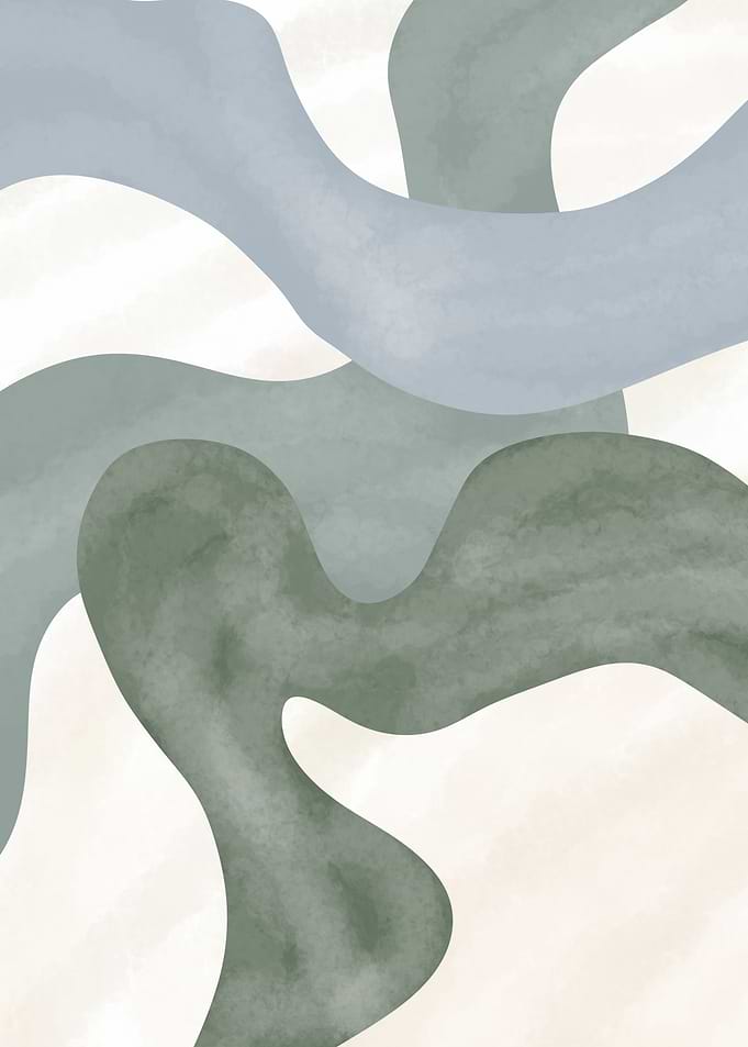 Abstract Green Wall