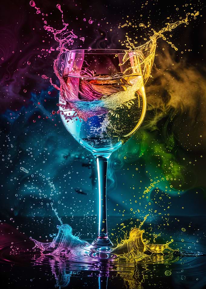 Wine anime burst
