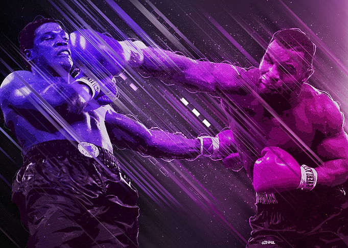 retro boxing