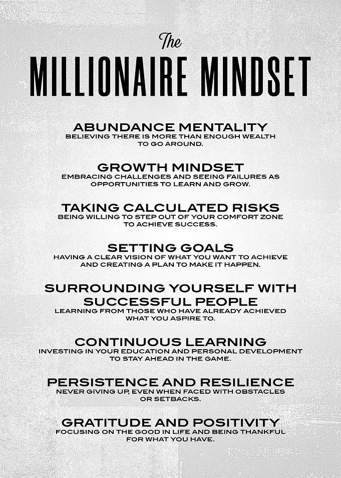 The Millionaire Mindset