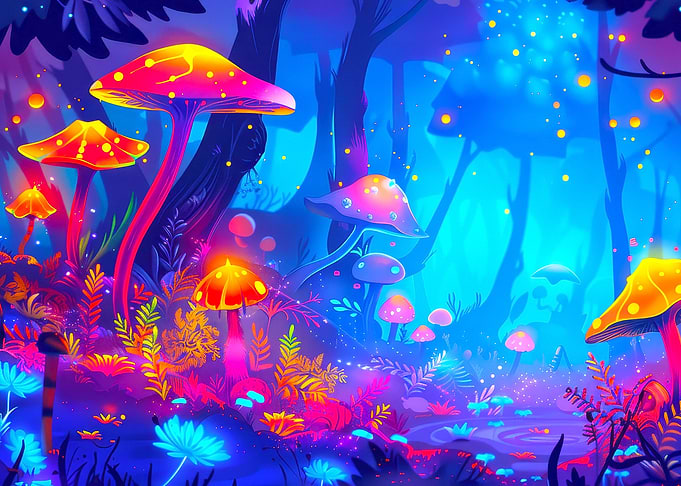 Mushrooms Forest