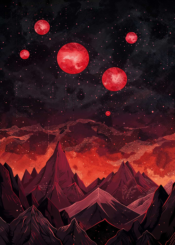 Crimson Orbs