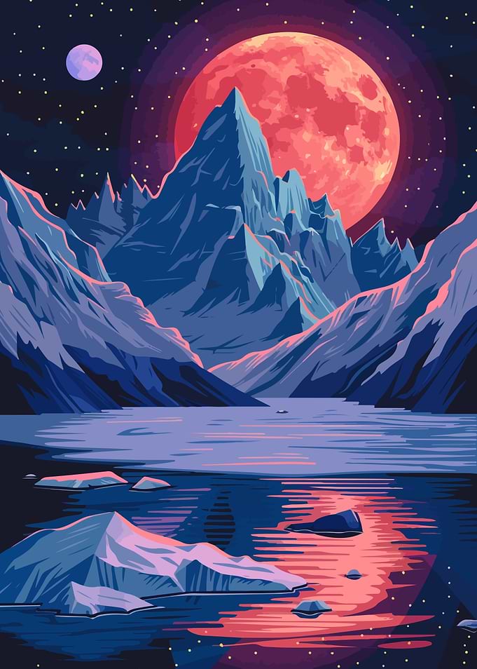 Alaskan Glacier Art