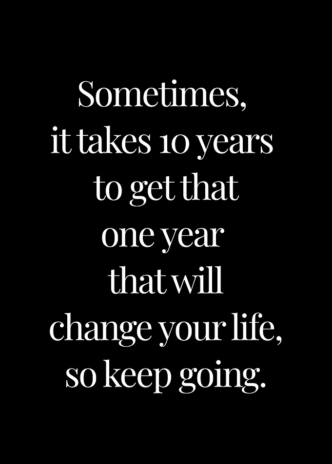 Keep going