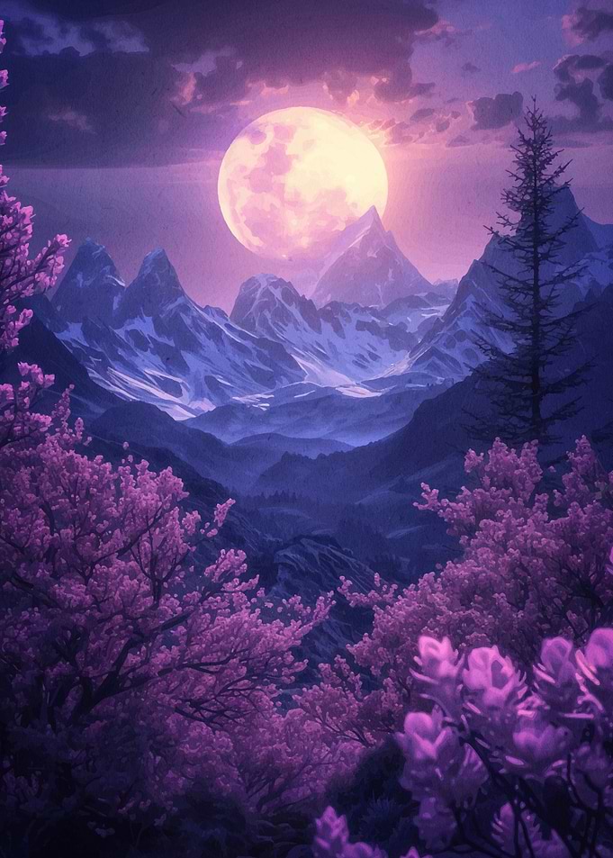 Moon Landscape Nature