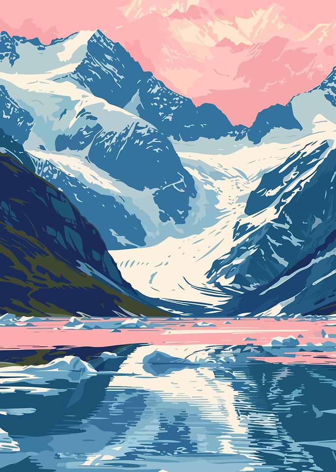 Alaska Minimalist Art
